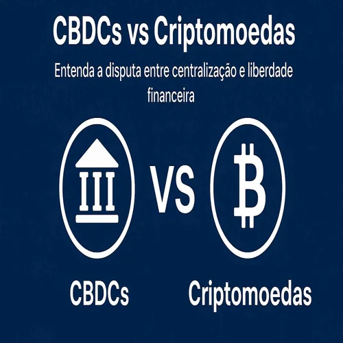 CBDCs vs Criptomoedas: Entenda a disputa entre centralização e liberdade financeira